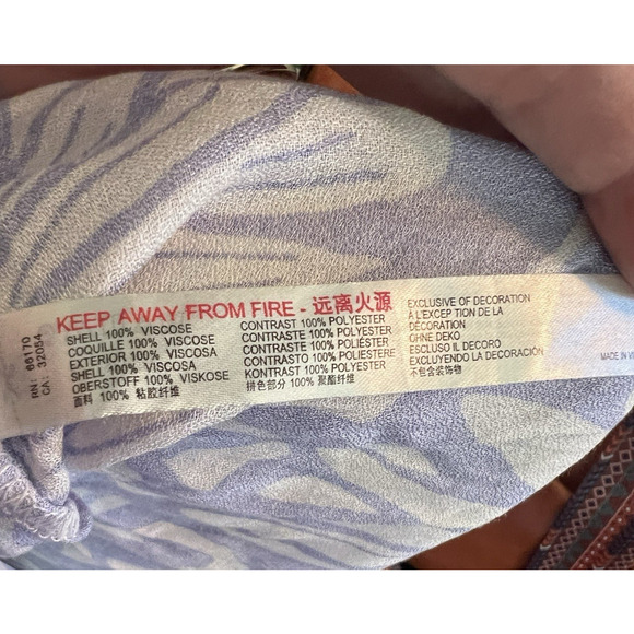 FREE PEOPLE Intimately Free Small Tiers For You Maxi Dress Cornflower Combo NWT - Picture 12 of 15